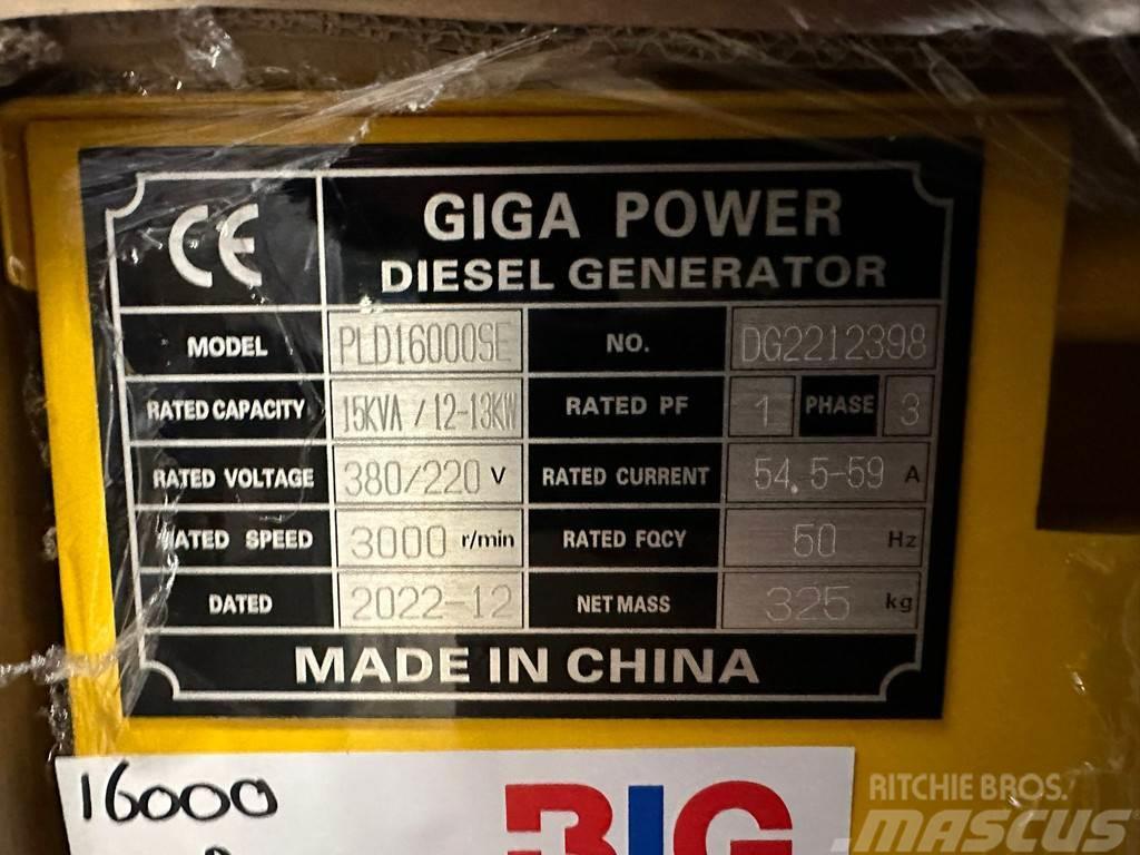  Giga power PLD16000SE 15KVA silent set Andere Generatoren