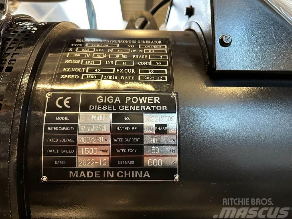  Giga power LT-W50GF 62.5KVA open set Andere Generatoren