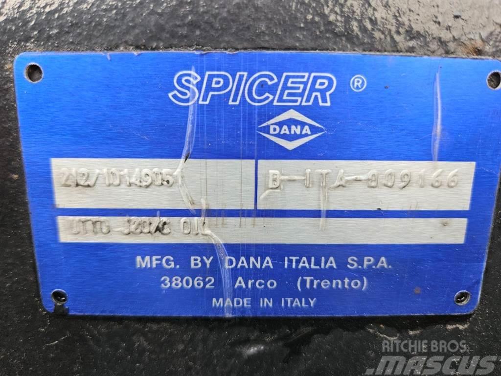 Spicer Dana 212/10149051 - Axle/Achse/As LKW-Achsen