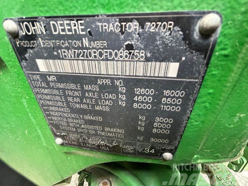 John Deere 7270R Traktoren