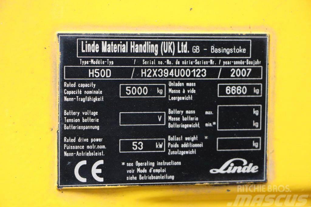 Linde H50D Diesel heftrucks