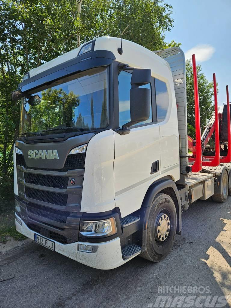 Scania 500 R Holztransporter