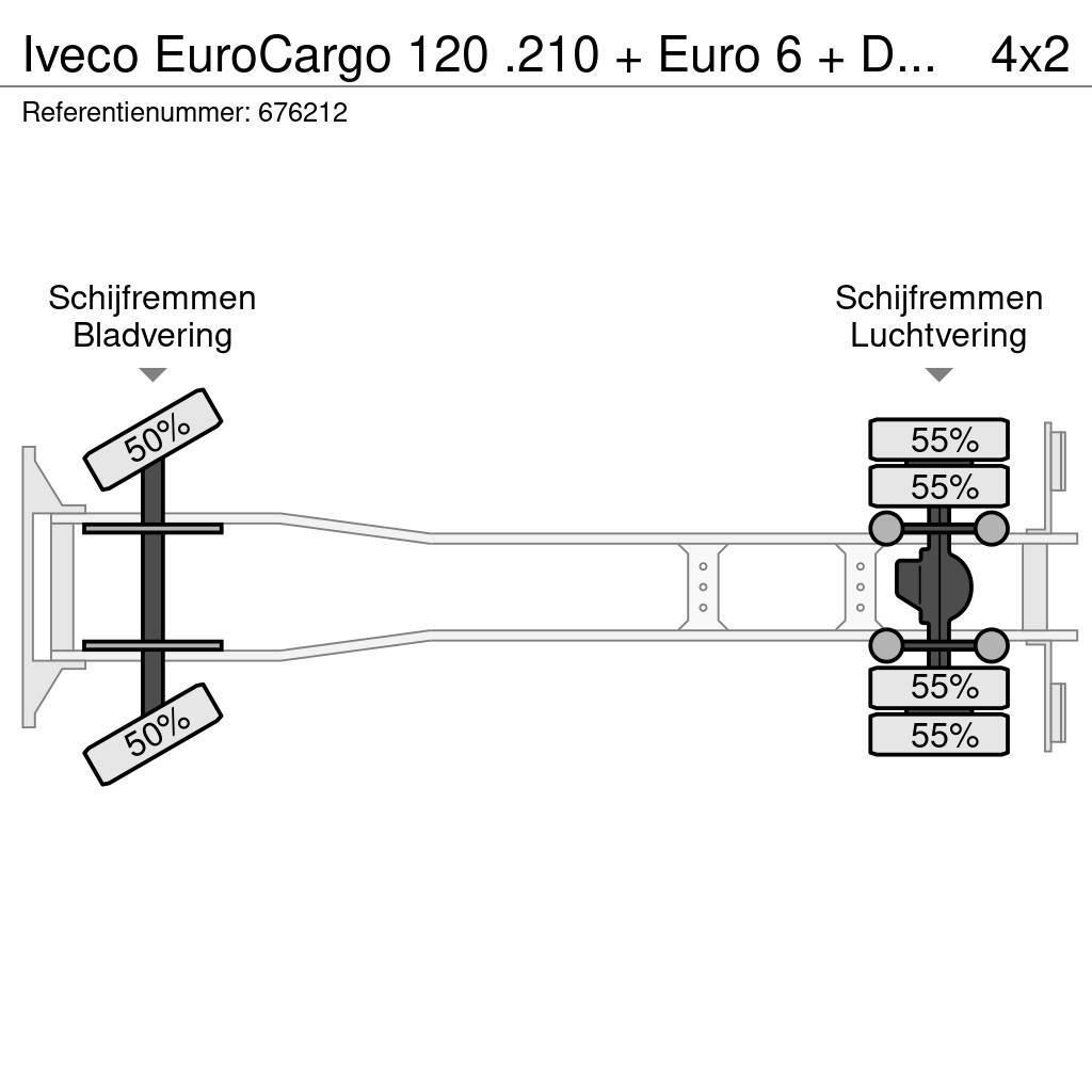 Iveco EuroCargo 120 .210 + Euro 6 + Dhollandia Lift + AP Kofferaufbau