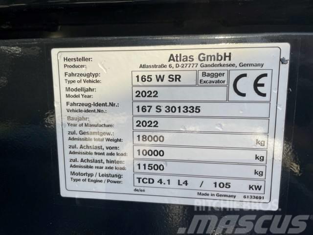Atlas Hjulgrävare 165 WSR Mobilbagger