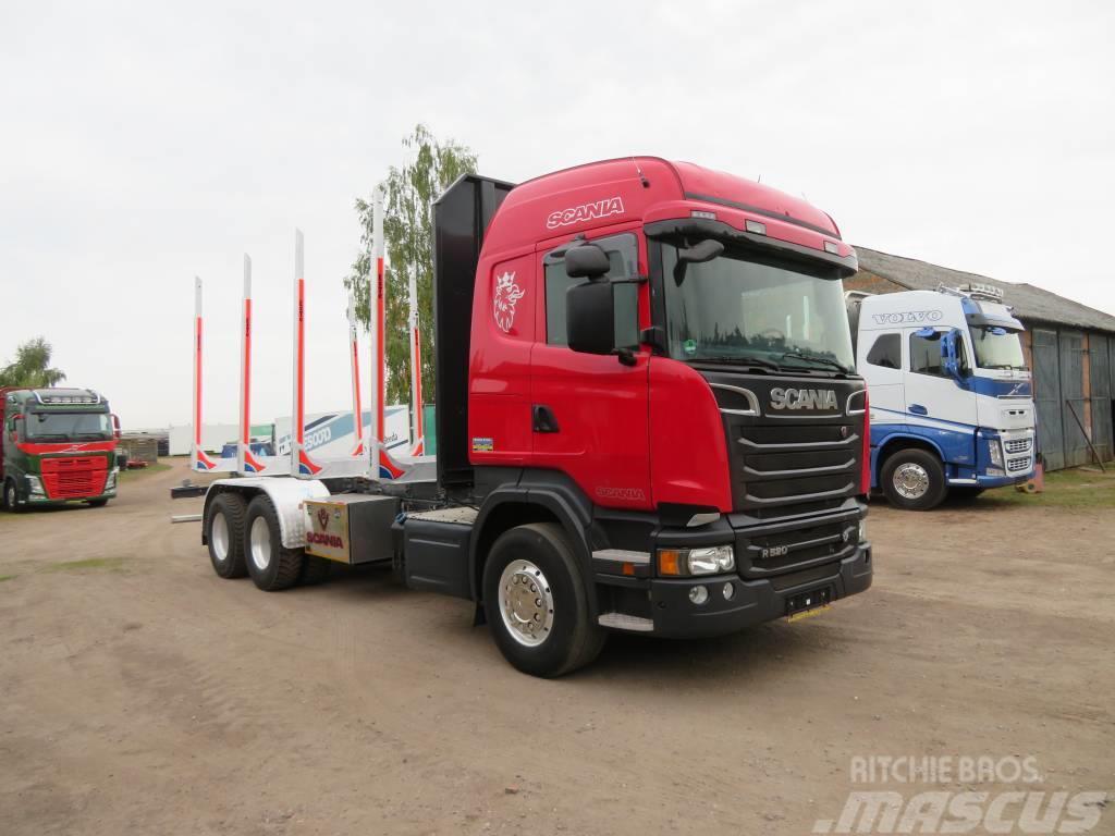 Scania R 520 Holztransporter