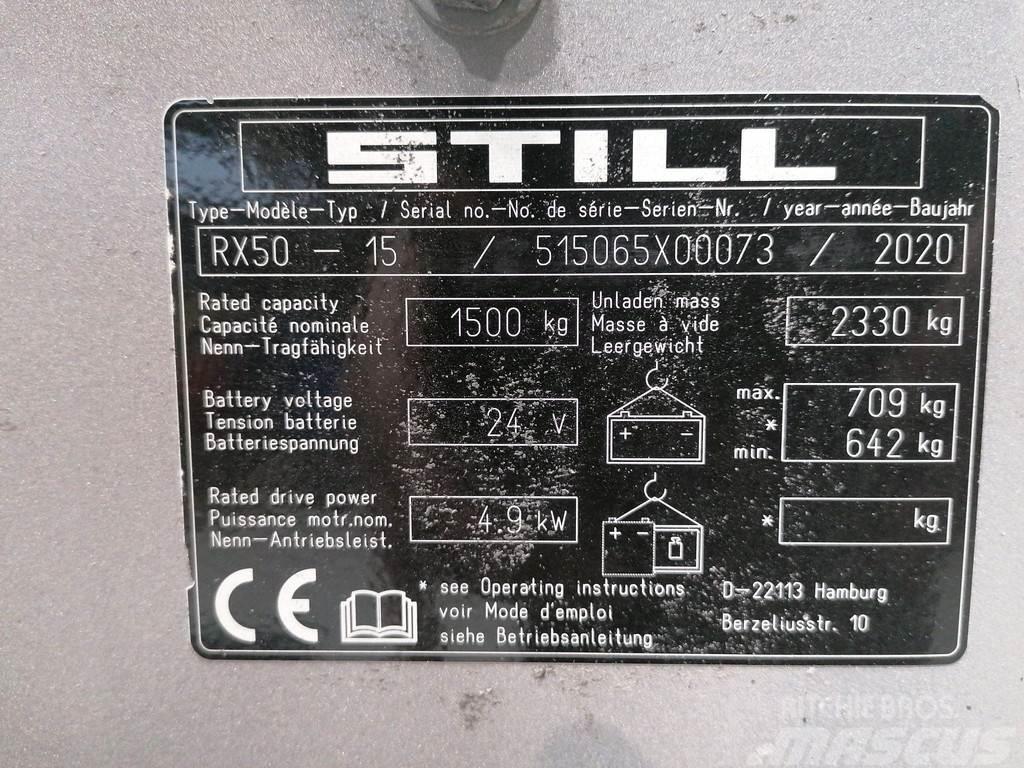 Still RX50-15 Elektrische heftrucks