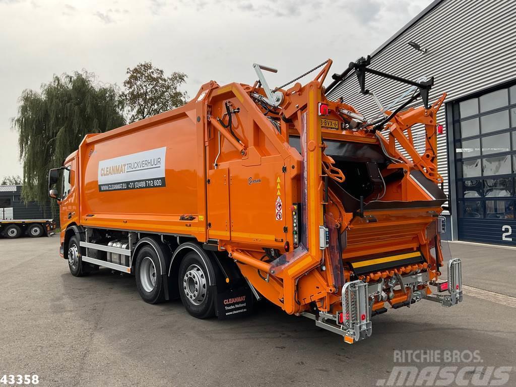 DAF FAN XD 340 Geesink 22m³ Welvaarts weighing system Müllwagen