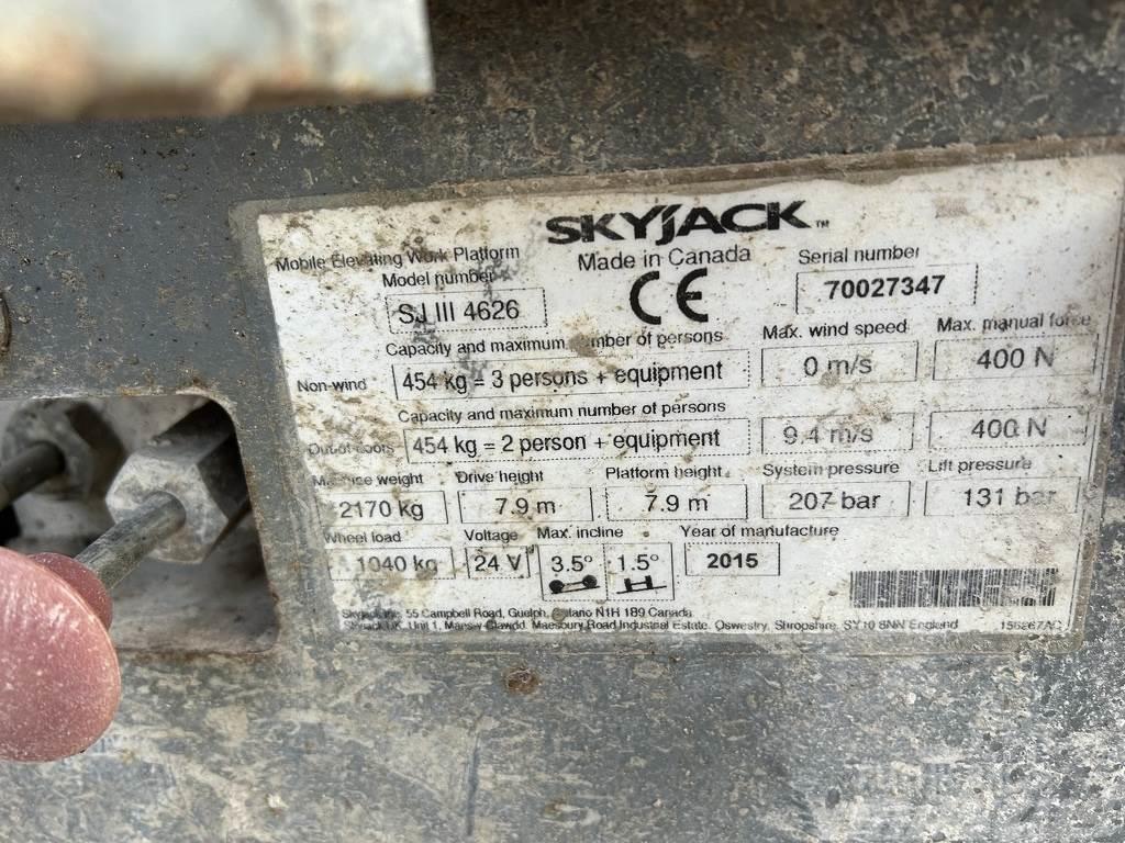 SkyJack 4626 Scheren-Arbeitsbühnen
