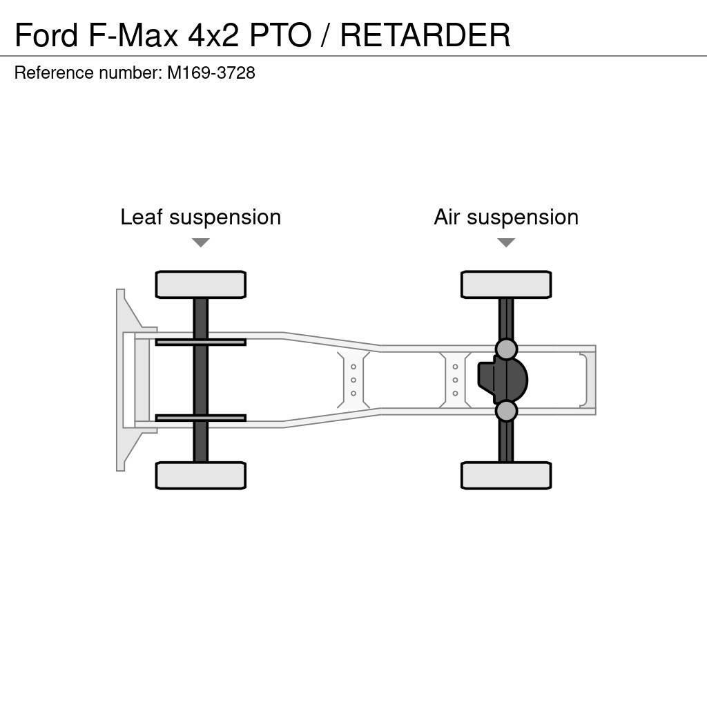 Ford F-Max 4x2 PTO / RETARDER Sattelzugmaschinen
