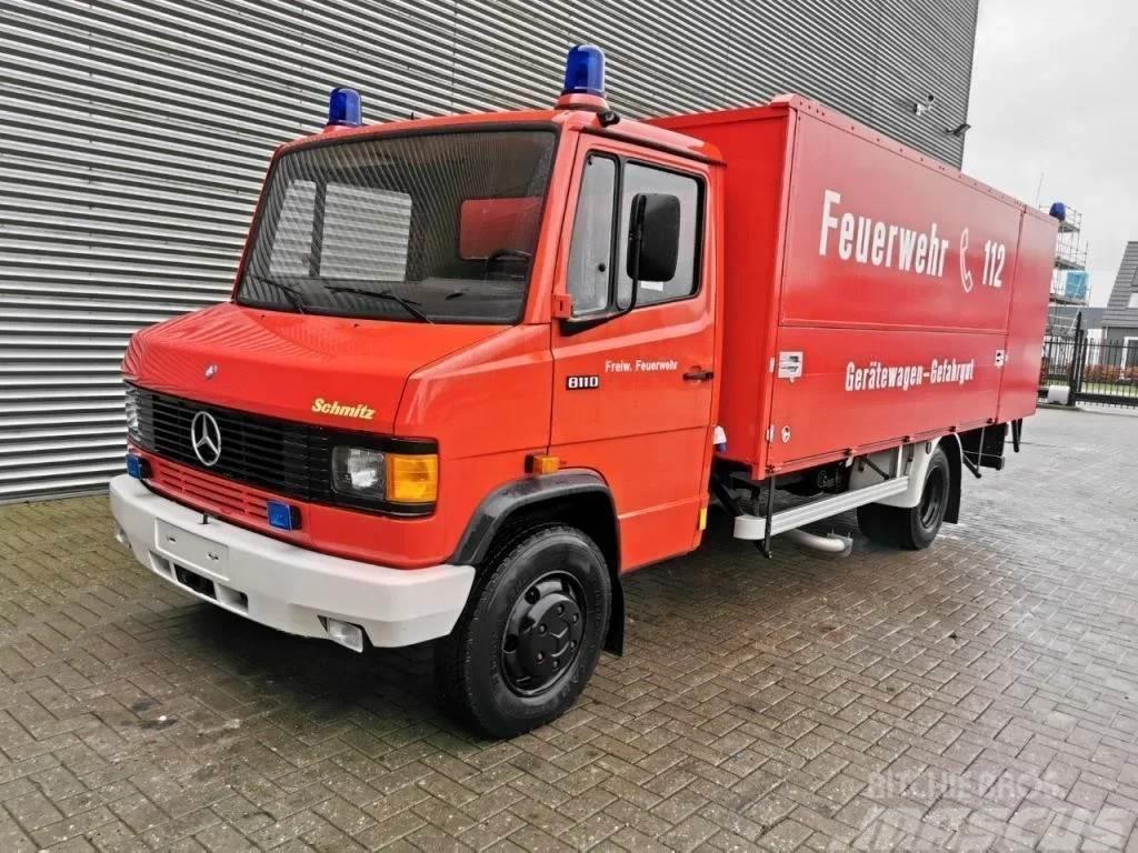 Mercedes-Benz 811 D 4x2 - Feuerwehr - 10.000 KM! Andere Transporter