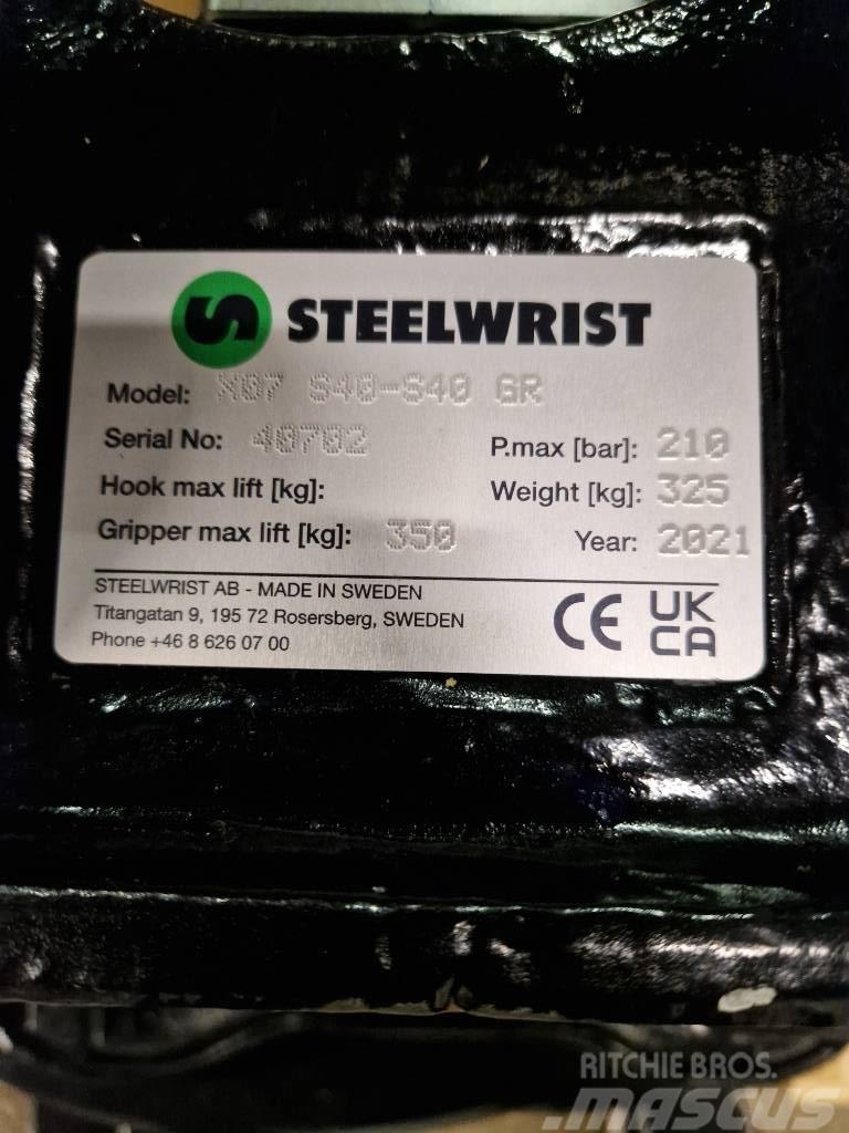 Steelwrist X07 Rotationsschaufel