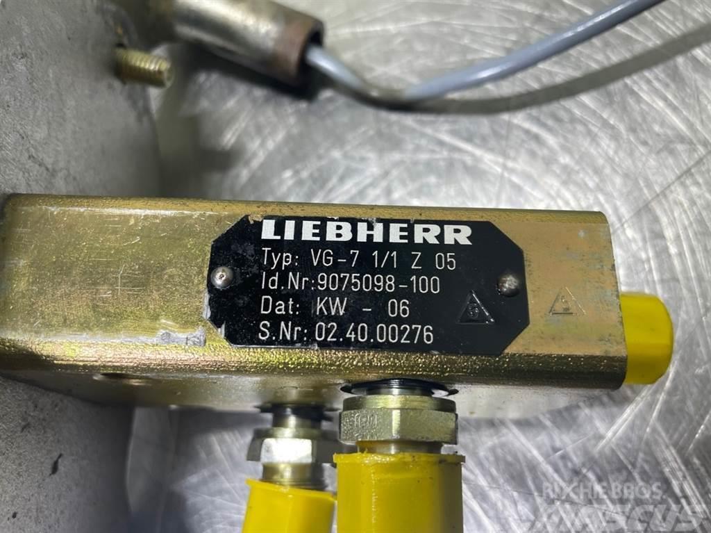 Liebherr A924B-9075098/9198863-Servo valve/Servoventil Hydraulik