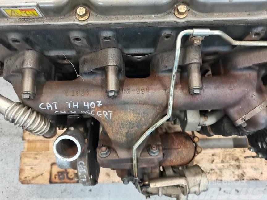 CAT TH 407 {exhaust manifold CAT C4.4 Accert} Motoren