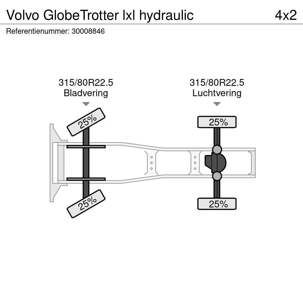 Volvo GlobeTrotter lxl hydraulic Sattelzugmaschinen
