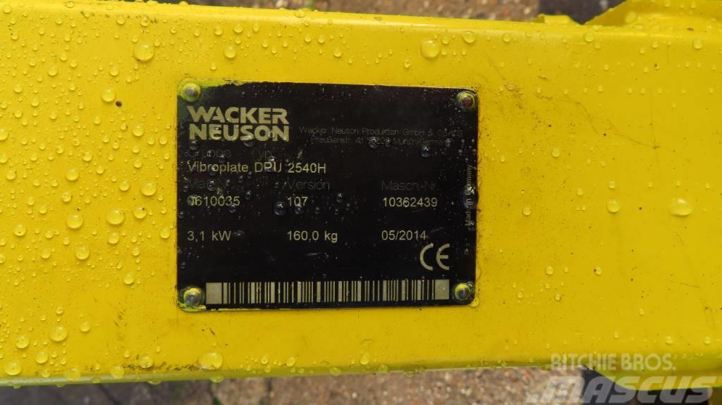 Wacker Neuson dpu 2540h diesel trilplaat/Compactor Plate Vibrationsgeräte