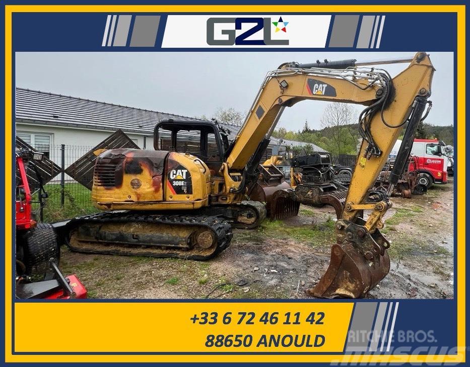 CAT 308 E 2 CR *ACCIDENTE*DAMAGED*UNFALL* Midibagger  7t - 12t