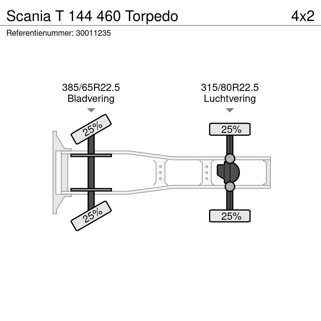 Scania T 144 460 Torpedo Sattelzugmaschinen
