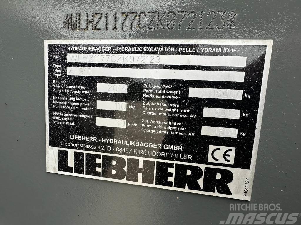 Liebherr A916 Litronic Mobilbagger