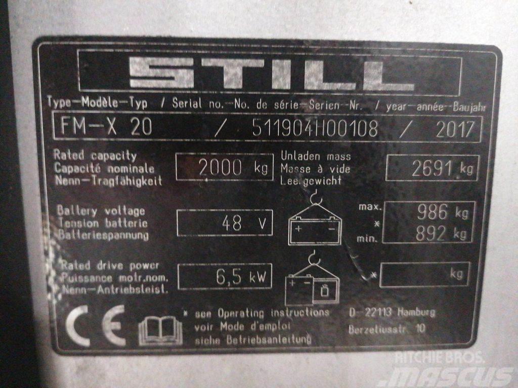 Still FM-X20 Schubmaststapler