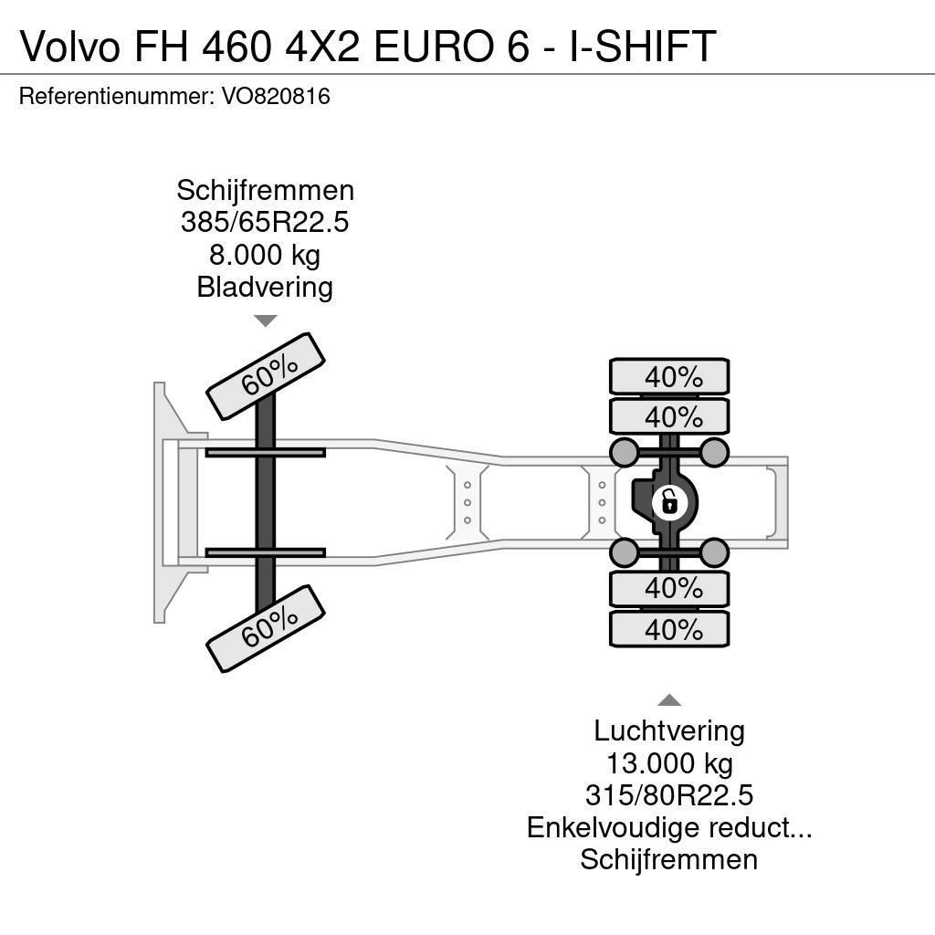 Volvo FH 460 4X2 EURO 6 - I-SHIFT Sattelzugmaschinen