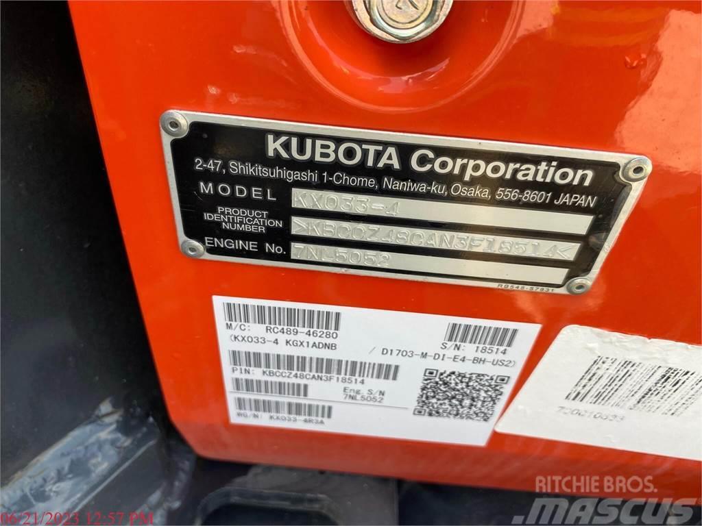 Kubota KX033-4 Minibagger < 7t