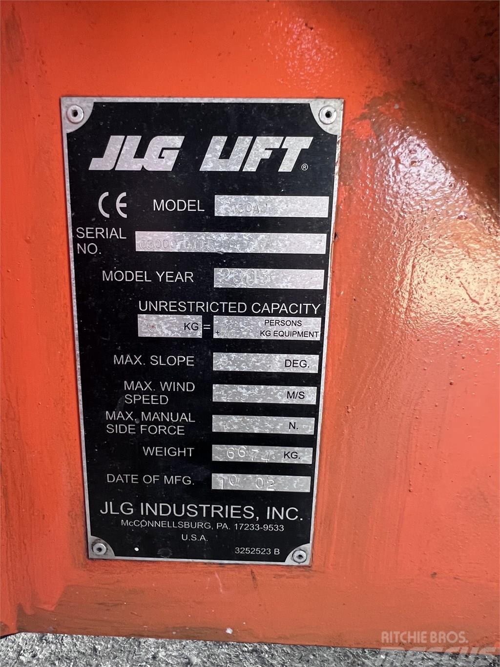 JLG E450 AJ Gelenkteleskoparbeitsbühnen