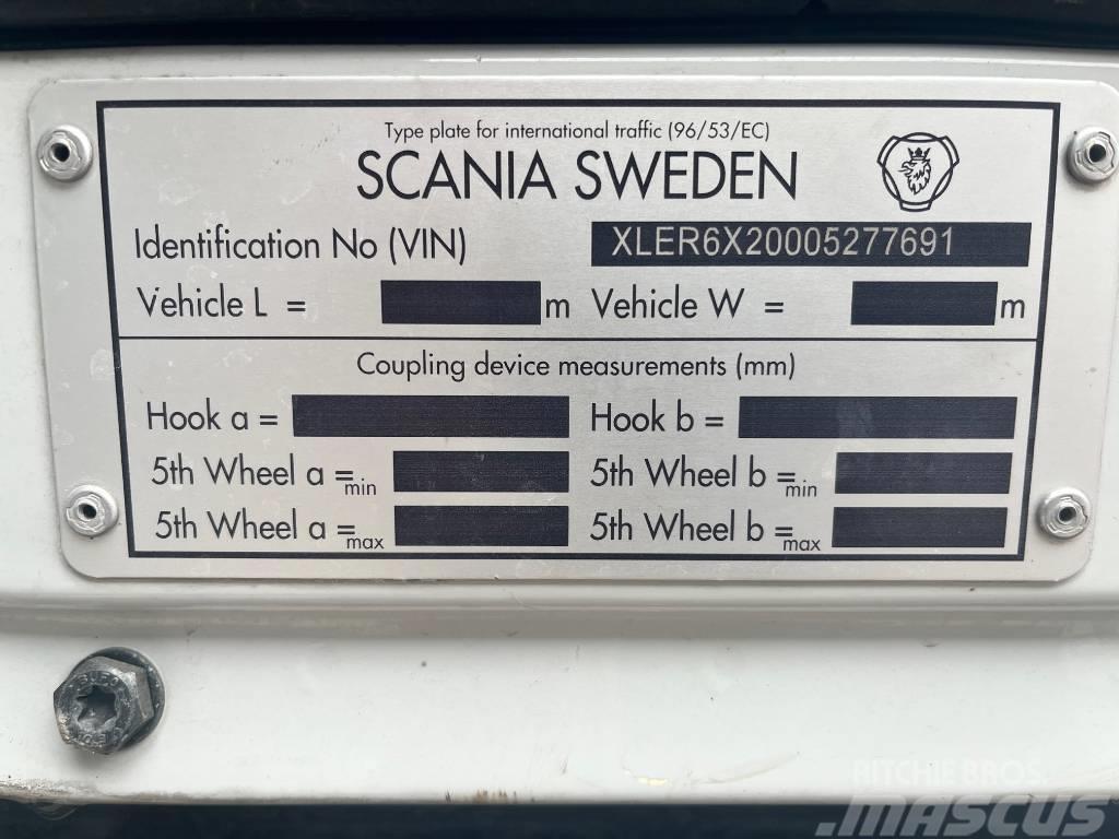 Scania R 480 XPI  HDS-Effer 655S Ruwterrein kranen