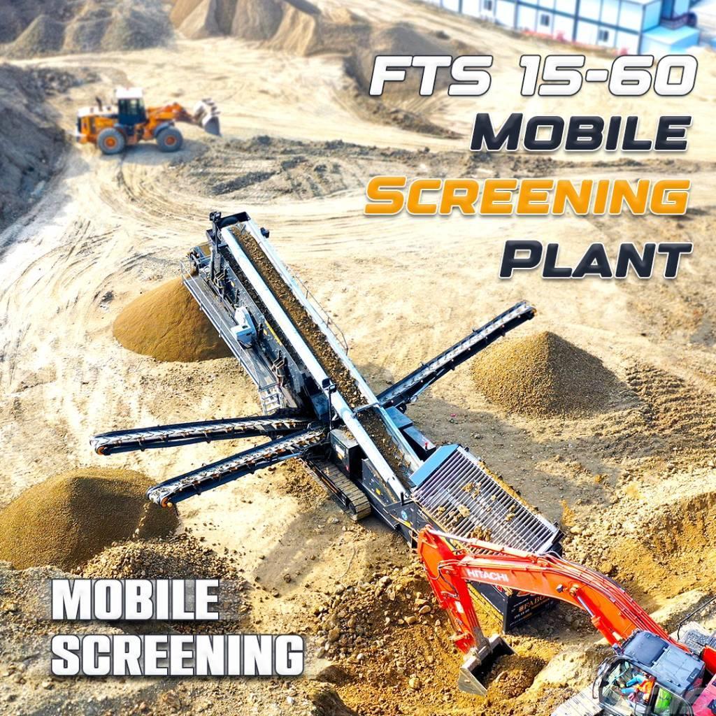 Fabo FTS 15-60 MOBILE SCREENING PLANT 500-600 TPH Pulverisierer