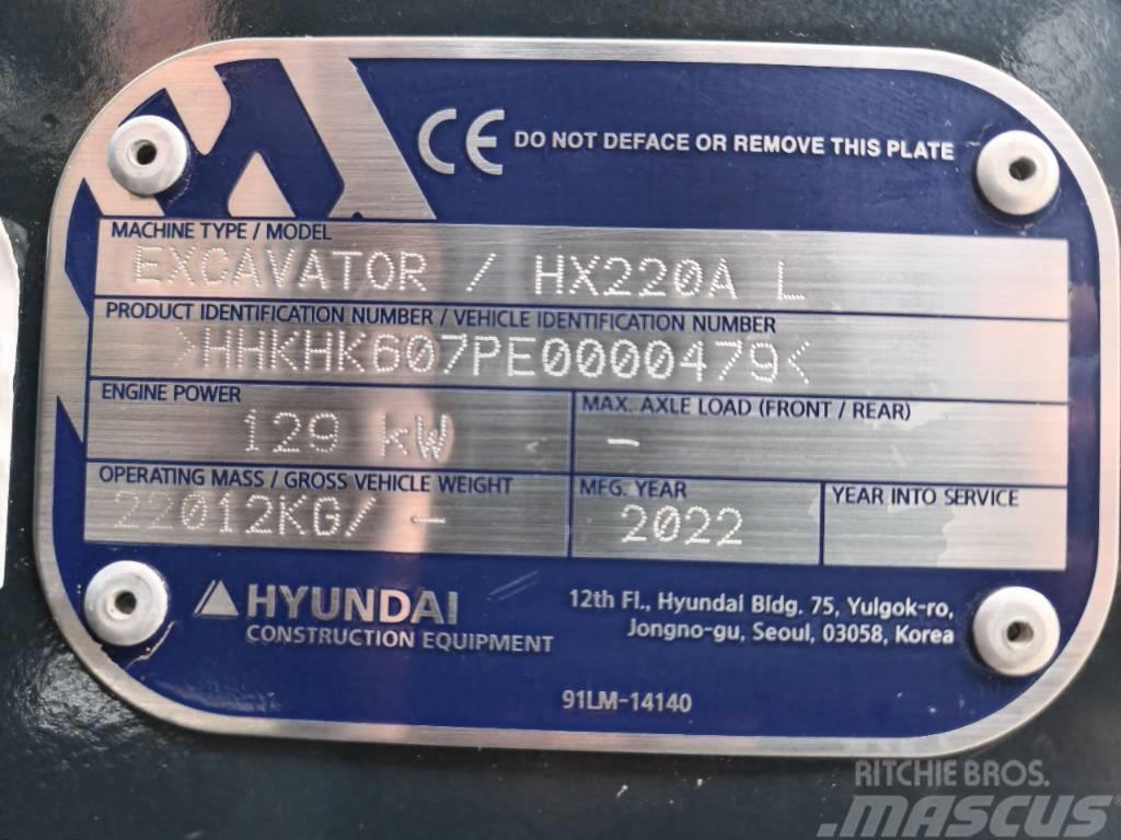 Hyundai HX 220AL Raupenbagger