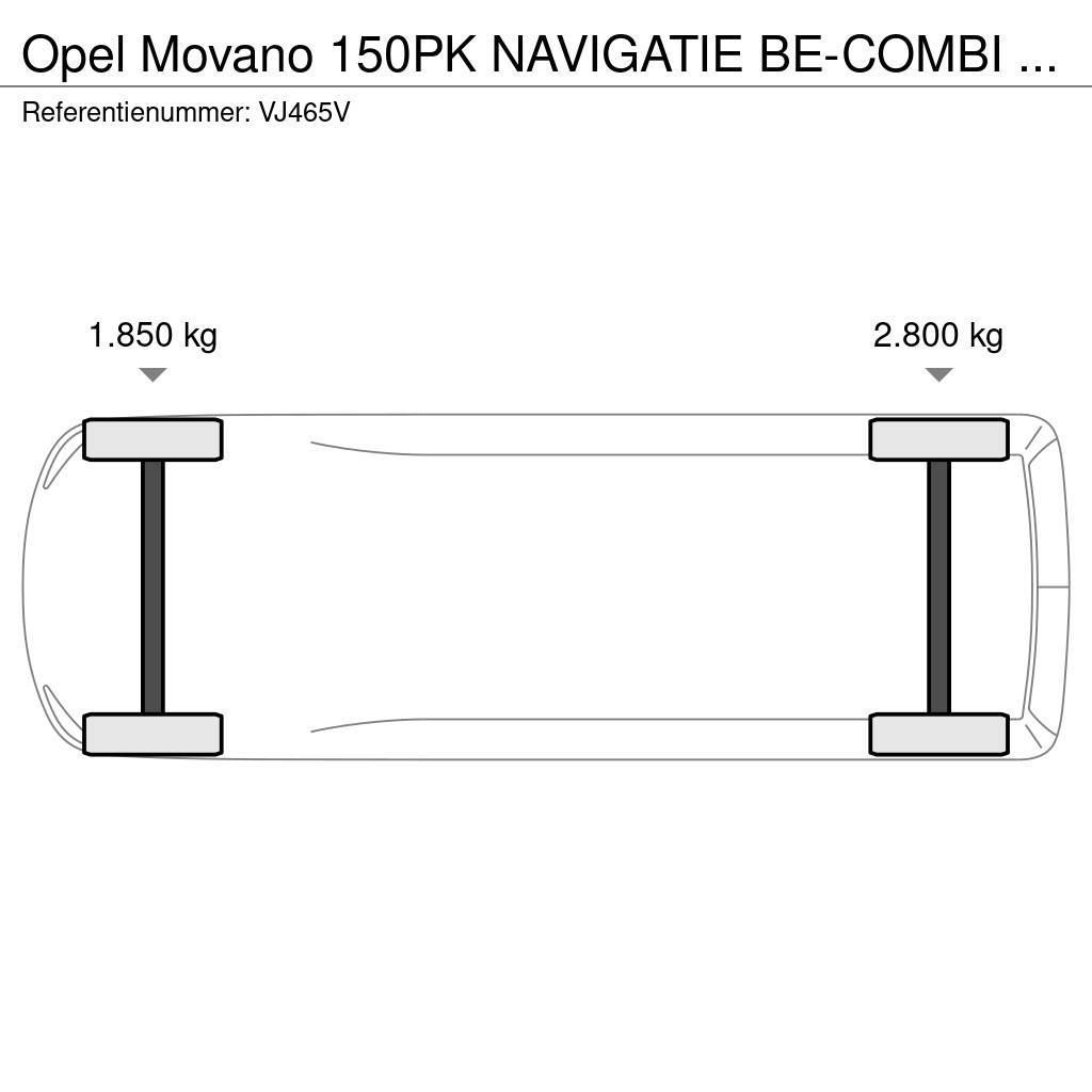 Opel Movano 150PK NAVIGATIE BE-COMBI LOADCAP 3-TON Andere Transporter