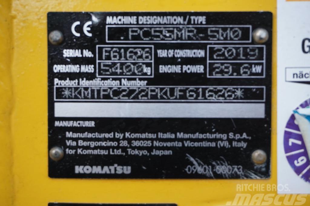 Komatsu PC55 MR-5M0 Minibagger < 7t
