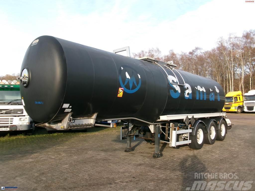 Magyar Bitumen tank inox 29.5 m3 / 1 comp + pump / ADR 13 Tankauflieger