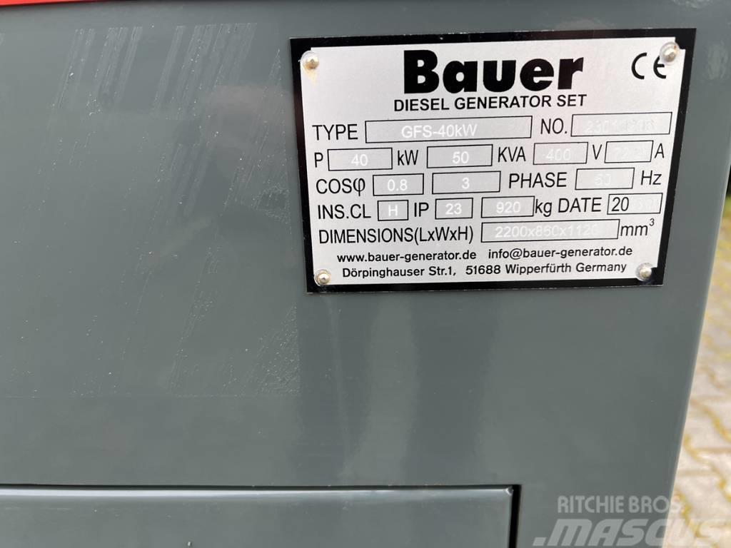 Bauer Aggregaat 50 KVA Diesel Generatoren