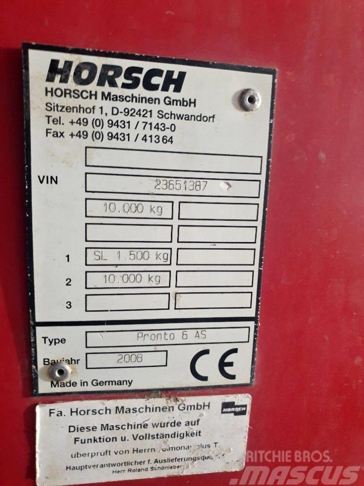 Horsch Horsch Pronto 6 AS s PPF + Horsch Maistro 8 RC Drillmaschinen