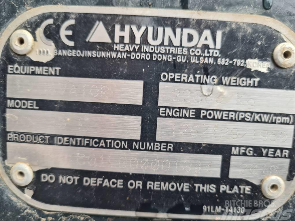 Hyundai HX 220 L Raupenbagger