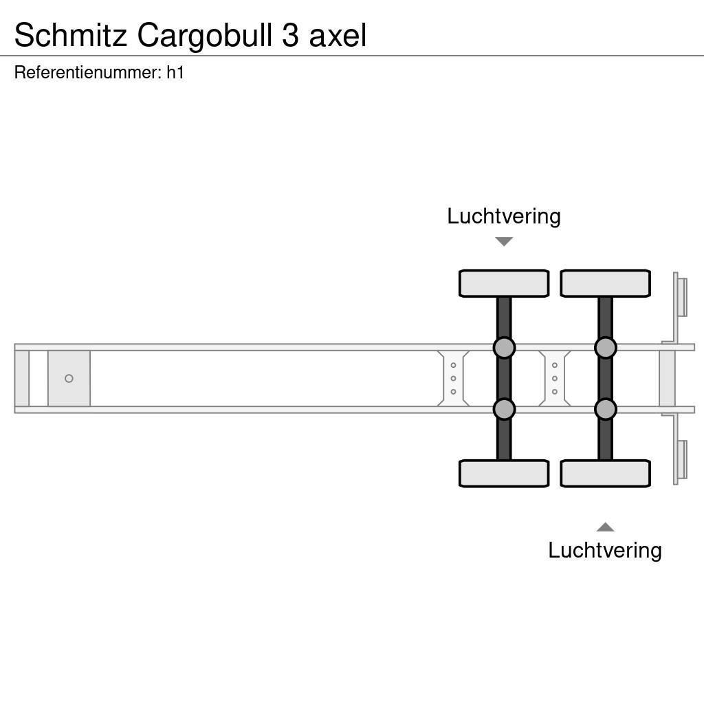 Schmitz Cargobull 3 axel Kippladerauflieger