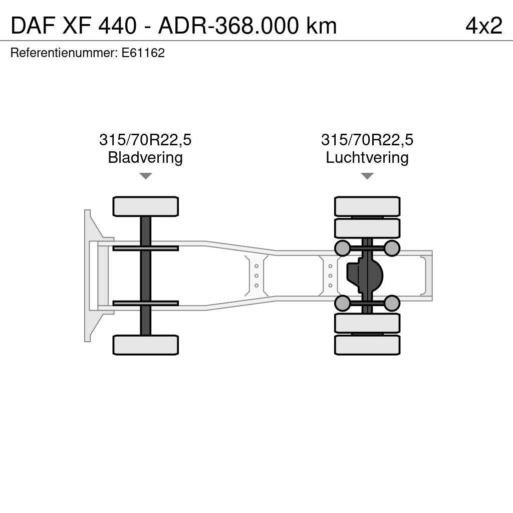 DAF XF 440 - ADR-368.000 km Sattelzugmaschinen