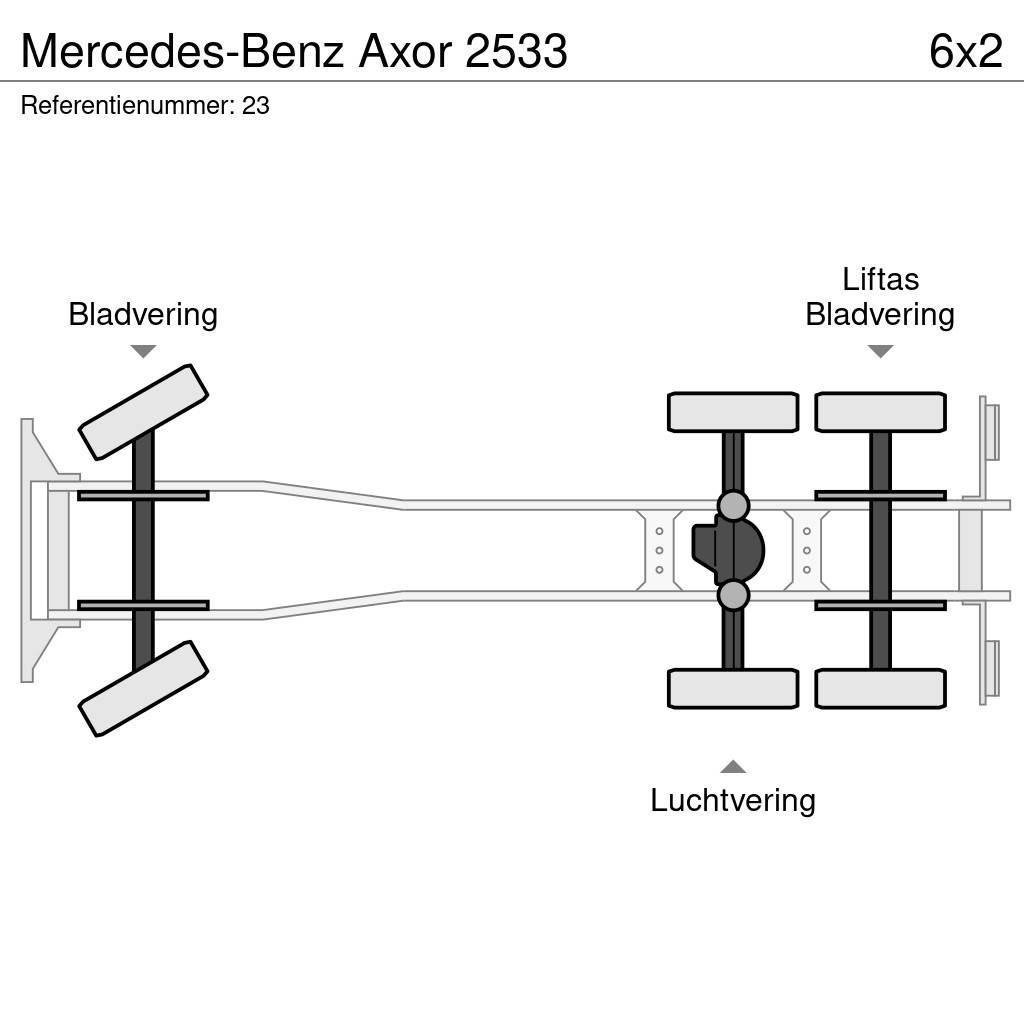 Mercedes-Benz Axor 2533 Pritschenwagen/Pritschenwagen mit Seitenklappe