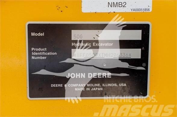 John Deere 50G Minibagger < 7t