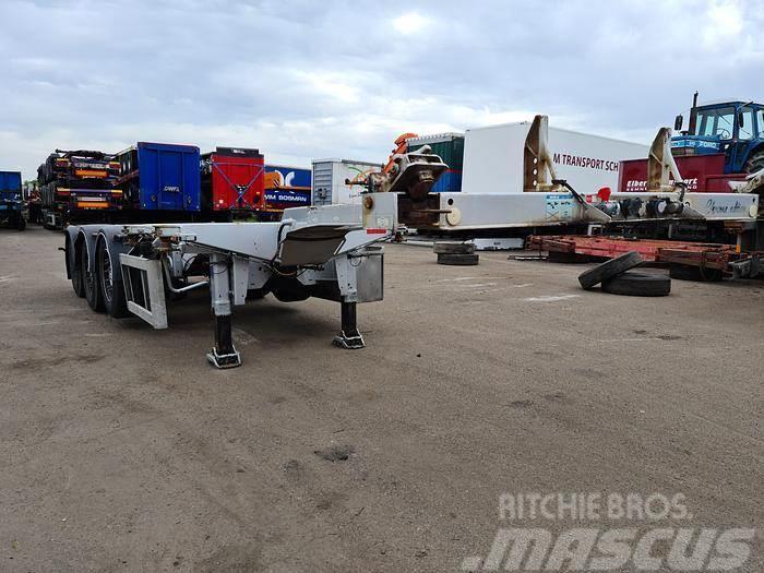 Pacton TE3 | 3 AXLE SAF DISC | CONTAINERCHASSIS | MULTI | Containerauflieger