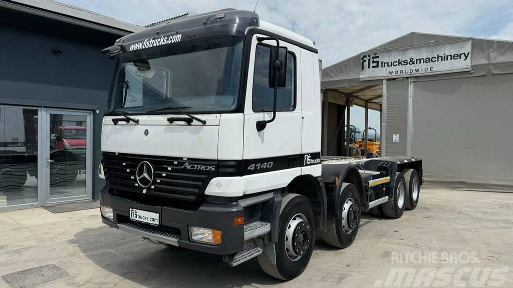 Mercedes-Benz ACTROS 4140 8X4 chassis - big axle Wechselfahrgestell