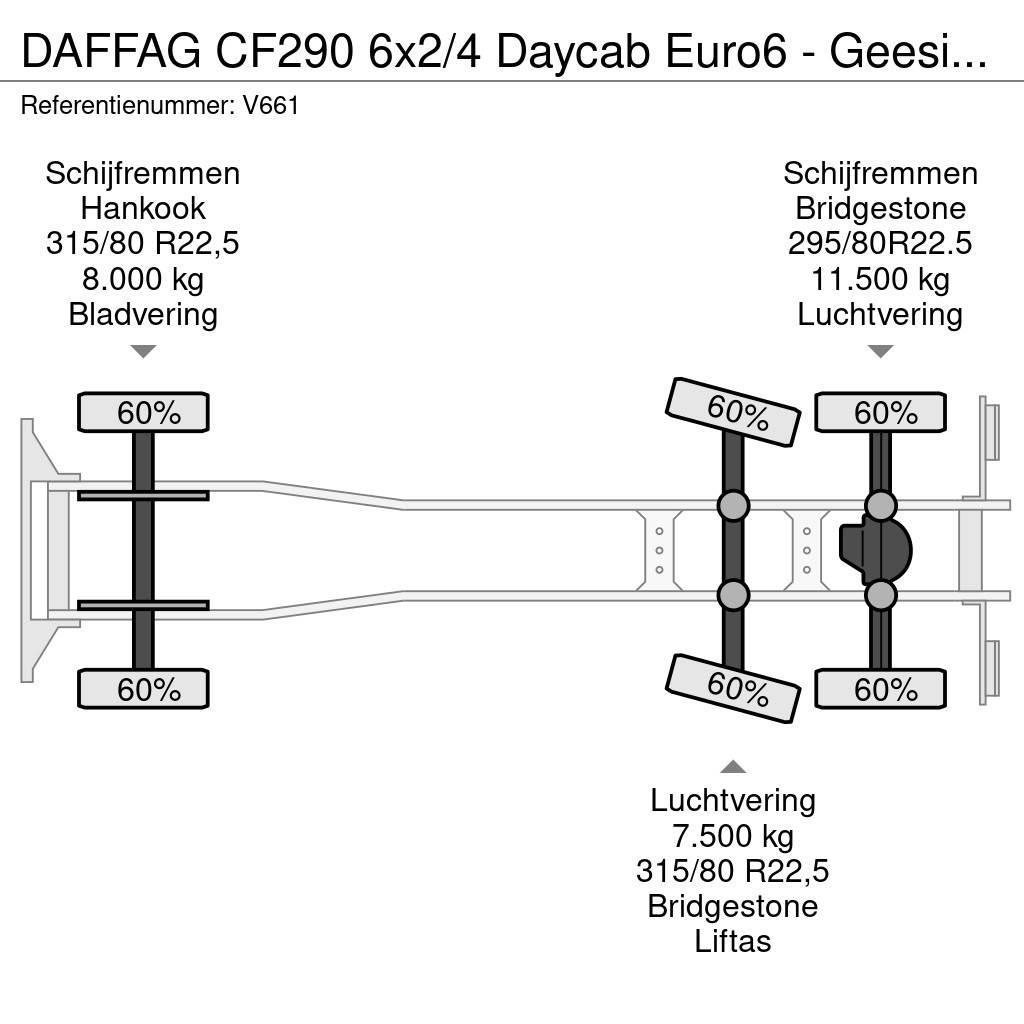 DAF FAG CF290 6x2/4 Daycab Euro6 - Geesink GPMIII 20H2 Müllwagen