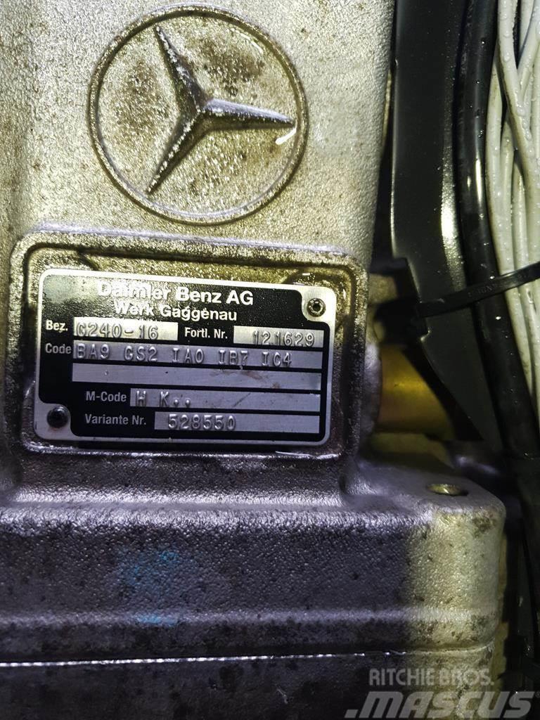 Mercedes-Benz ACTROS MP I G 240 - 16 ΜΕ INTARDER 115, ΗΛΕΚΤΡΟΝΙΚ Getriebe
