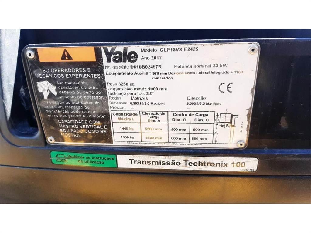 Yale GLP18VX LPG heftrucks