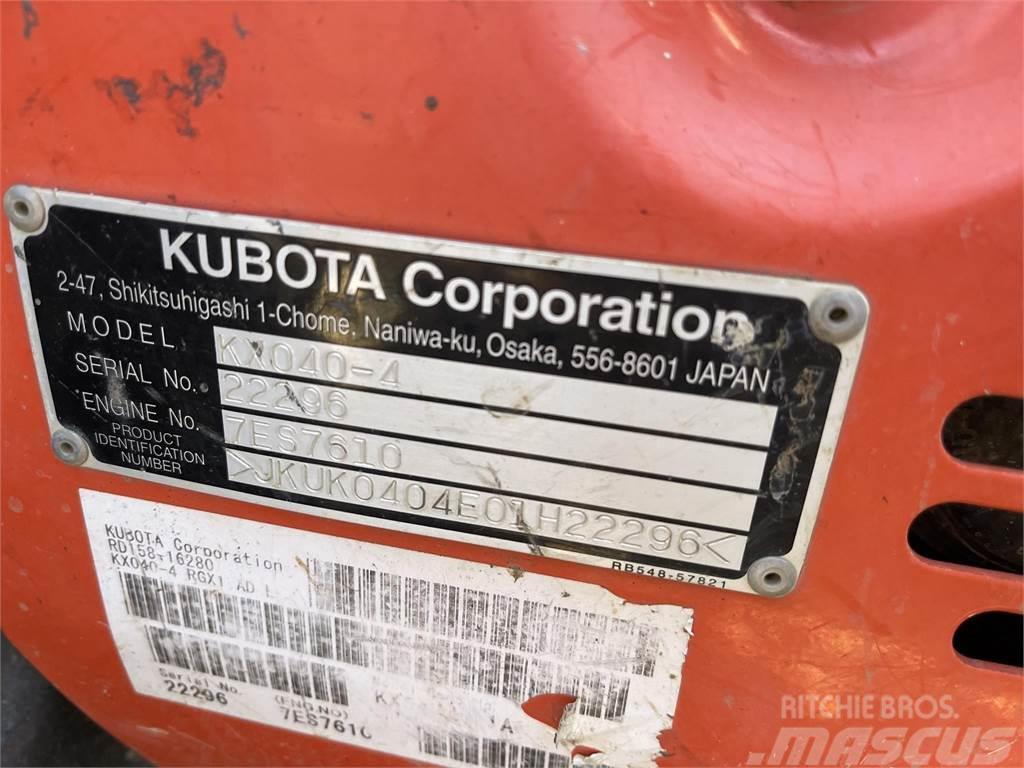 Kubota KX040-4 Minibagger < 7t