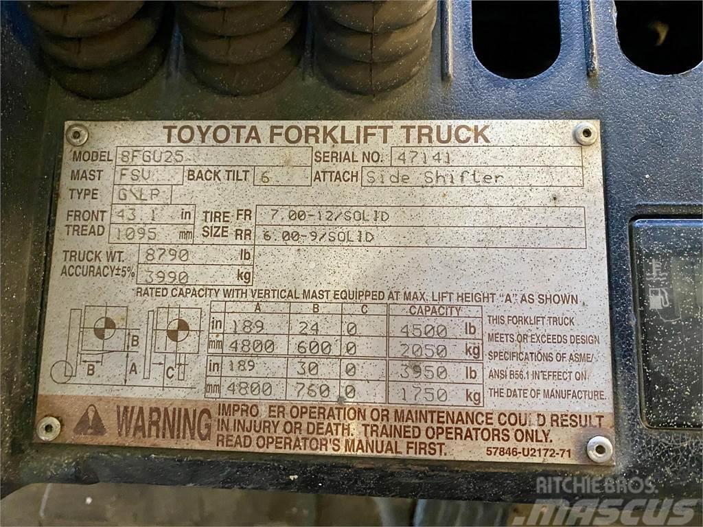 Toyota 8FGU25 Heftrucks overige