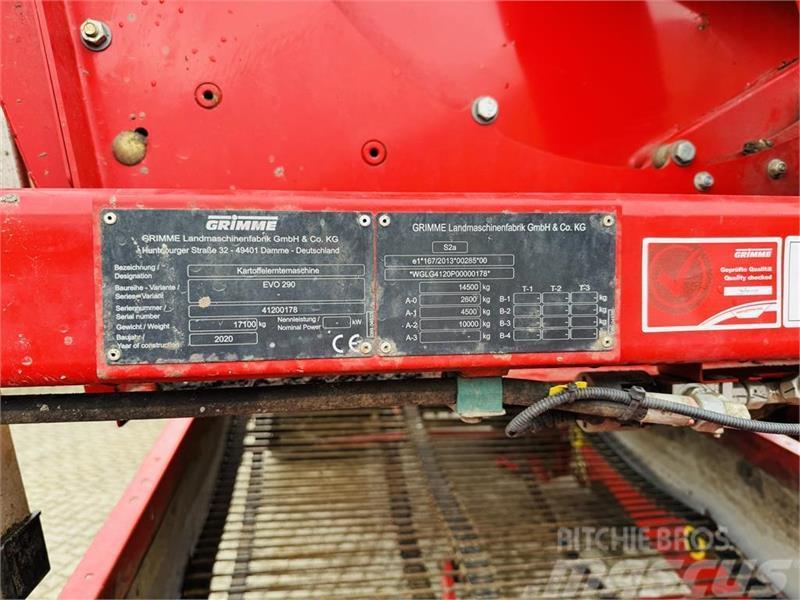 Grimme EVO 290 AirSep Aardappelrooiers