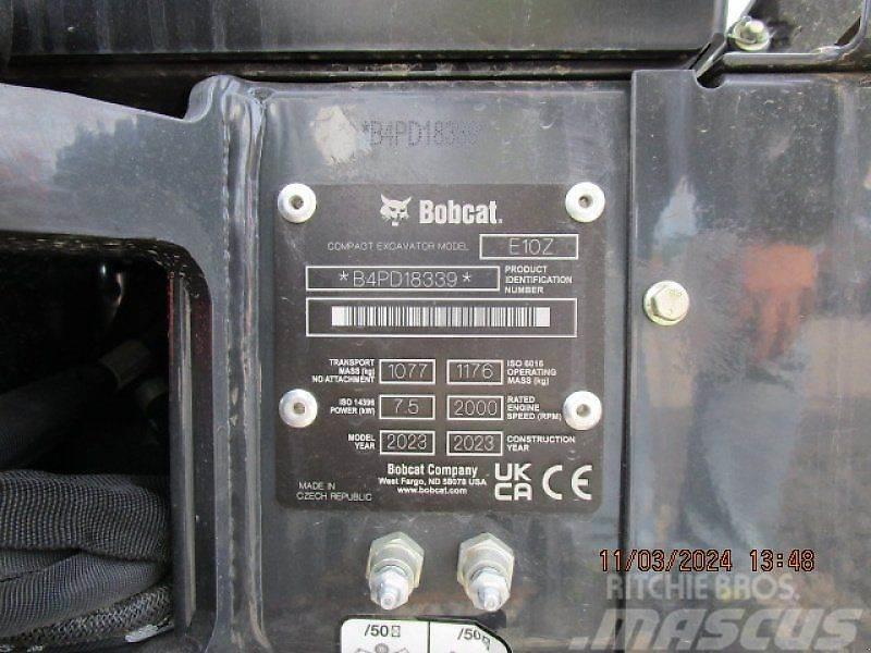 Bobcat E 10 Z Minibagger < 7t