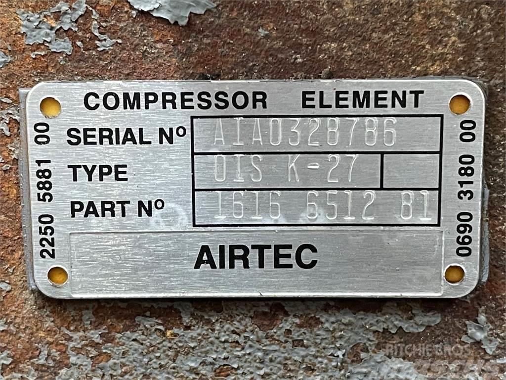  Airtec OIS K-27 kompressor ex. Atlas Copco ROC D5  Kompressoren