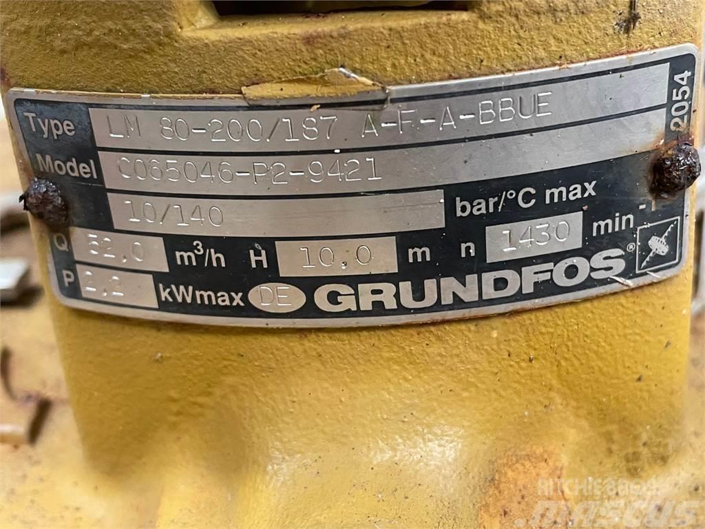 Grundfos type LM 80-200/187 A-F-A BBUE pumpe Wasserpumpen